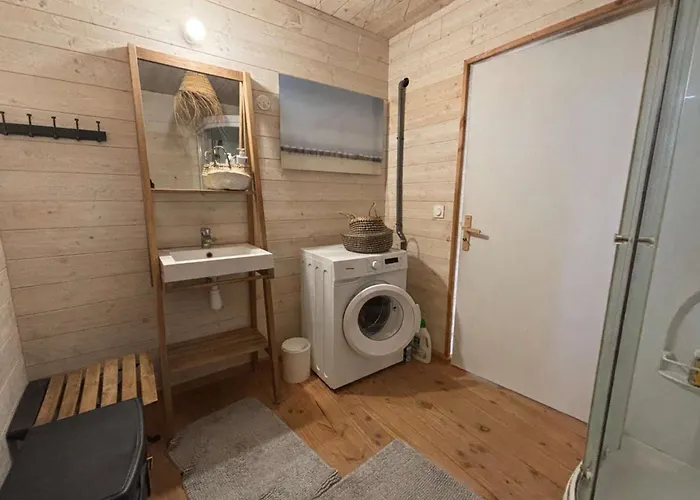 Aig 195 Chalet Loft En Bois Massif Avec Terrasse Et Vue Mer Alpehytte